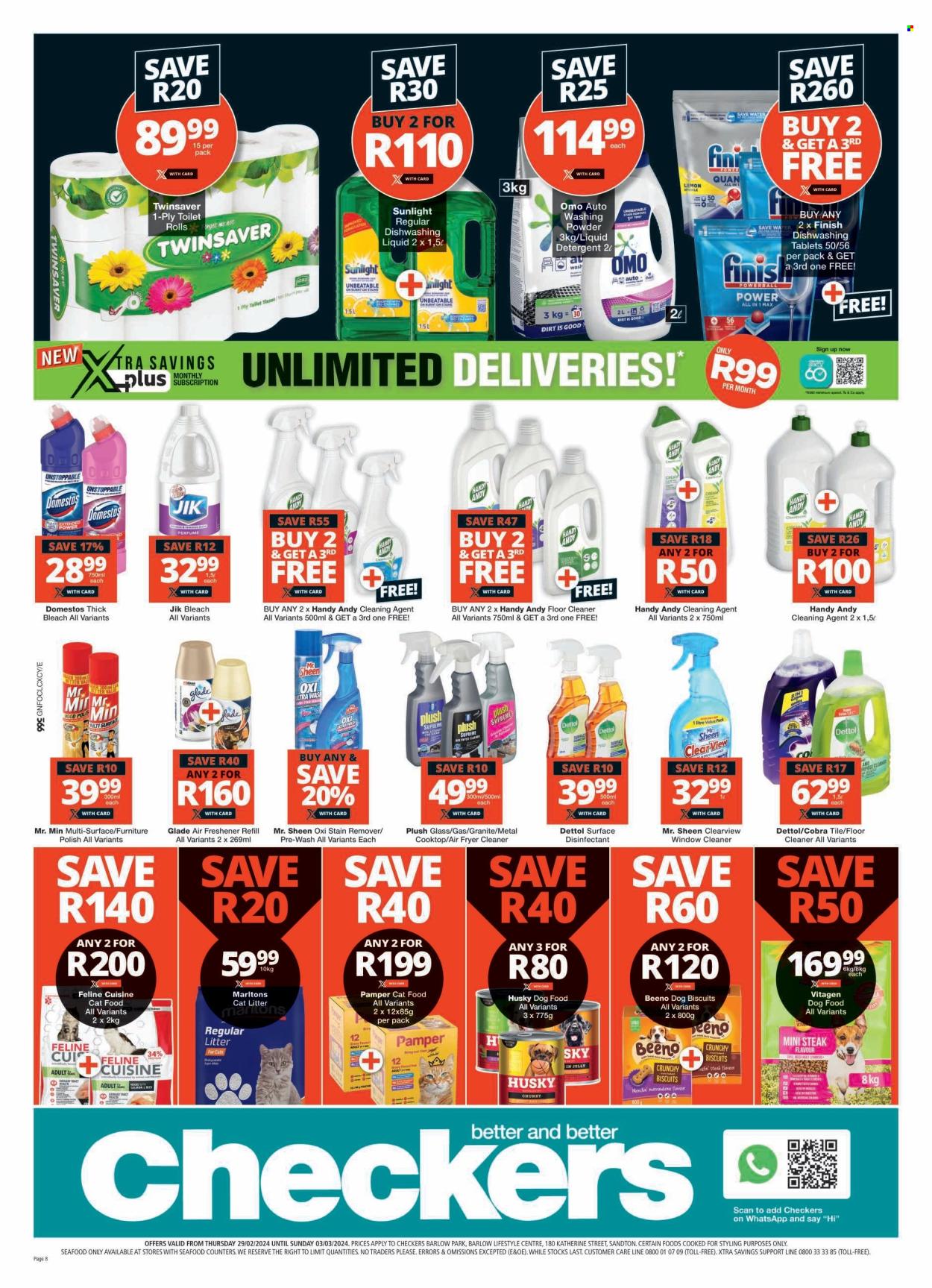 Checkers specials - 29/02/2024 - 03/03/2024. Page 8