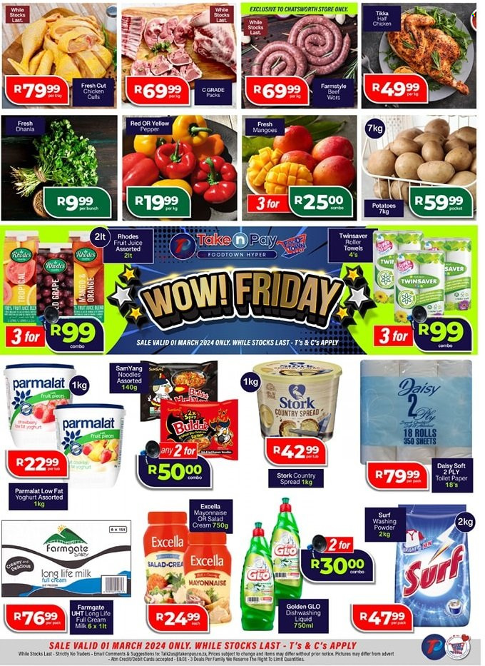 Take n Pay specials - 01/03/2024 - 01/03/2024. Page 1