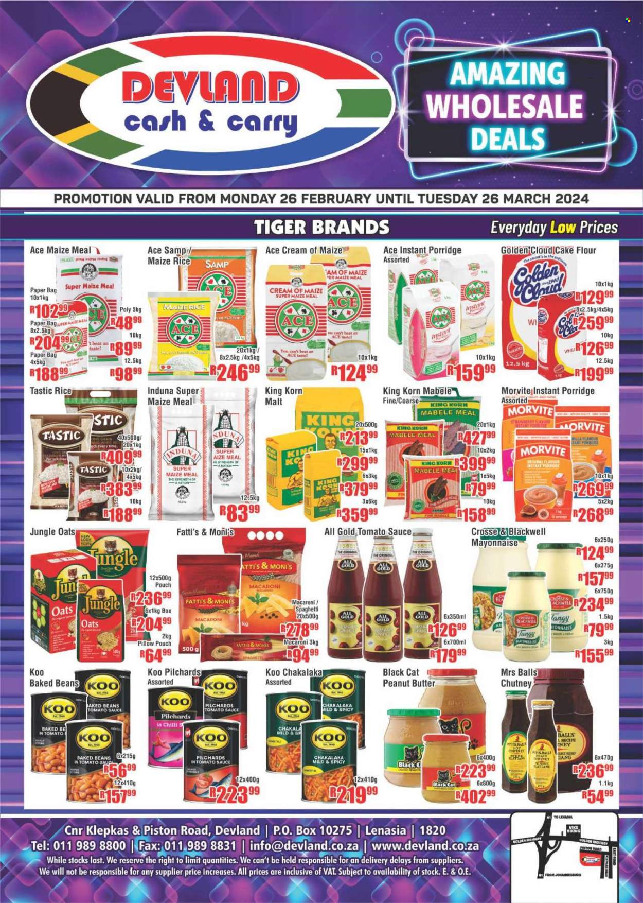 Devland specials - 26/02/2024 - 26/03/2024. Page 1