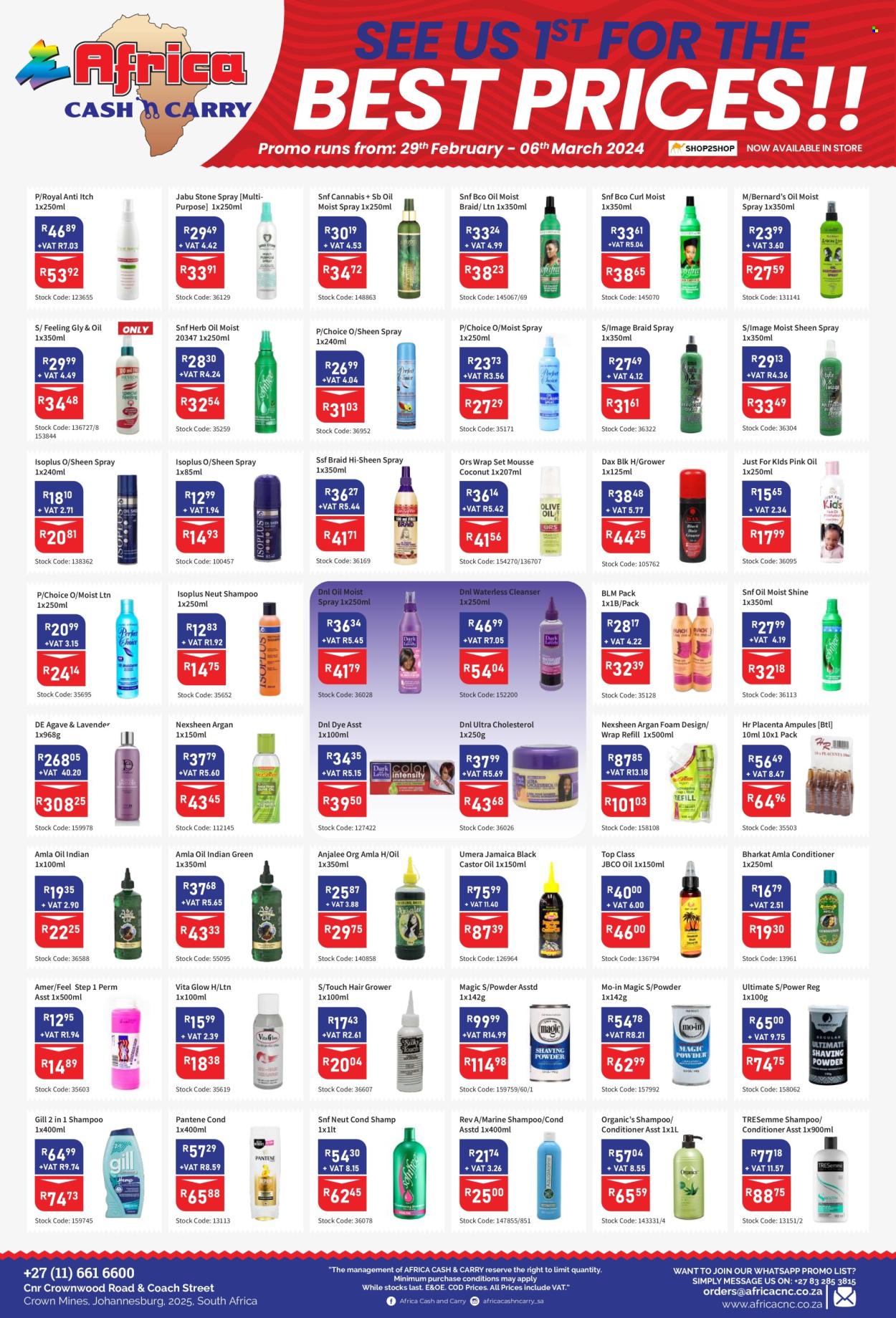 Africa Cash & Carry specials - 29/02/2024 - 06/03/2024. Page 1