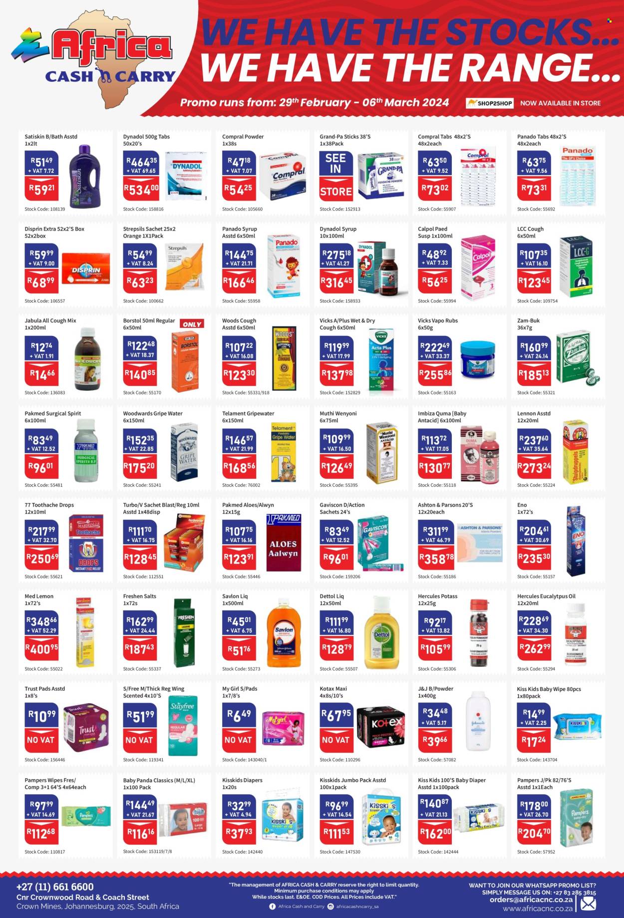 Africa Cash & Carry specials - 29/02/2024 - 06/03/2024. Page 4