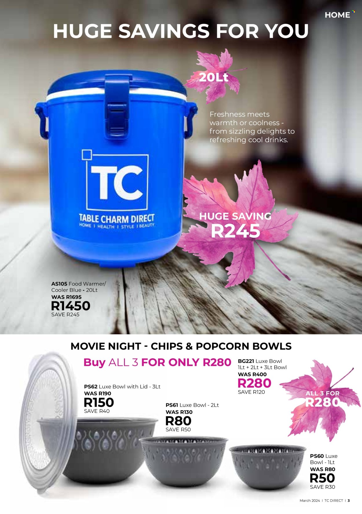 Table Charm Direct specials - 01/03/2024 - 31/03/2024. Page 3