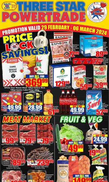 Three Star Cash and Carry catalogue  - 29/02/2024 - 06/03/2024.