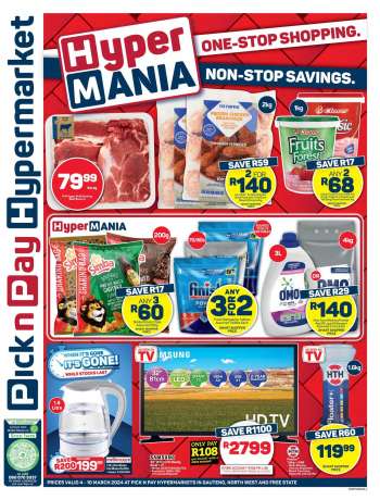 Pick n Pay Hypermarket catalogue  - 04/03/2024 - 10/03/2024.