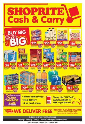 Shoprite catalogue  - 04/03/2024 - 17/03/2024.