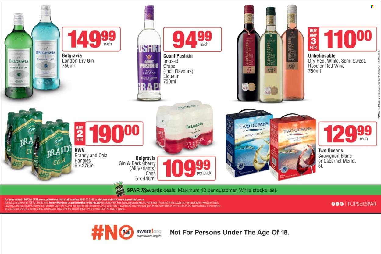 TOPS at SPAR specials - 04/03/2024 - 10/03/2024. Page 2