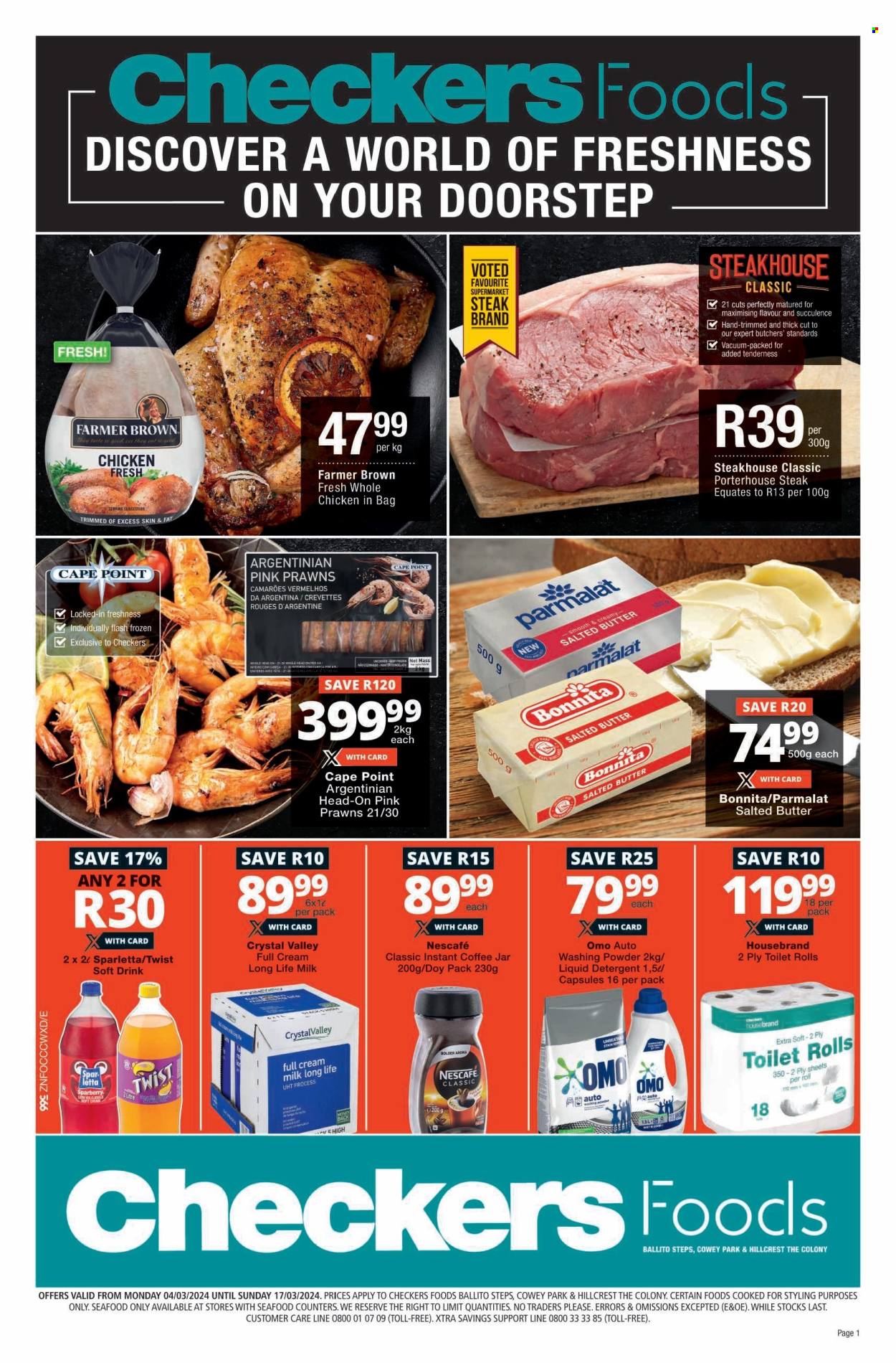 Checkers specials - 04/03/2024 - 17/03/2024. Page 1