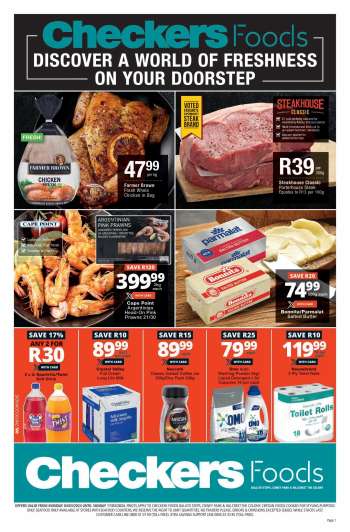 Checkers catalogue  - 04/03/2024 - 17/03/2024.