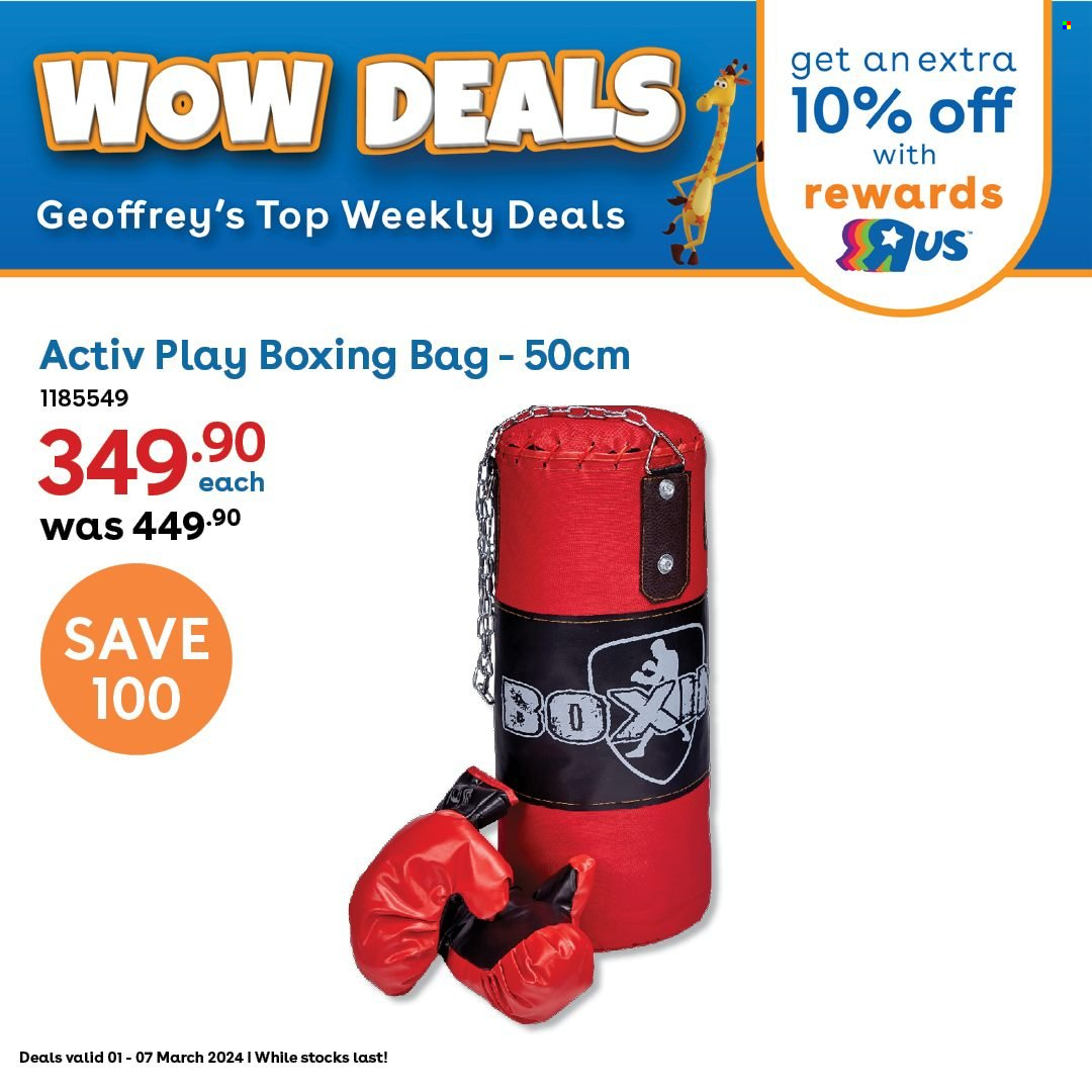 Toys R Us specials - 01/03/2024 - 07/03/2024. Page 1