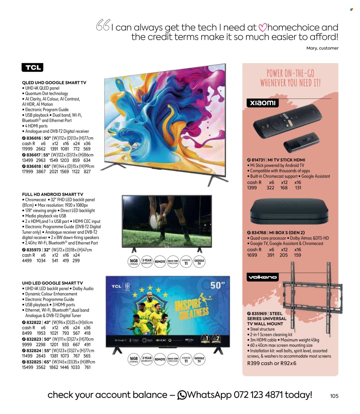 HomeChoice specials - 01/03/2024 - 25/04/2024. Page 105