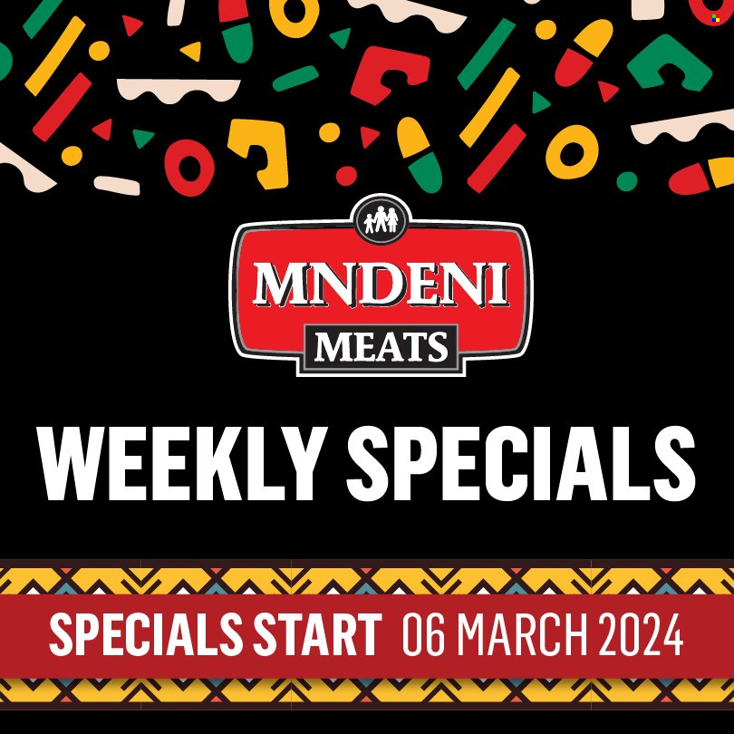Mndeni Meats specials. Page 1