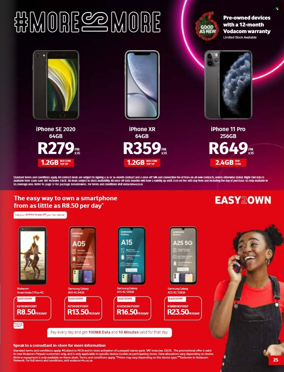 Vodacom specials - 07/03/2024 - 03/04/2024. Page 25