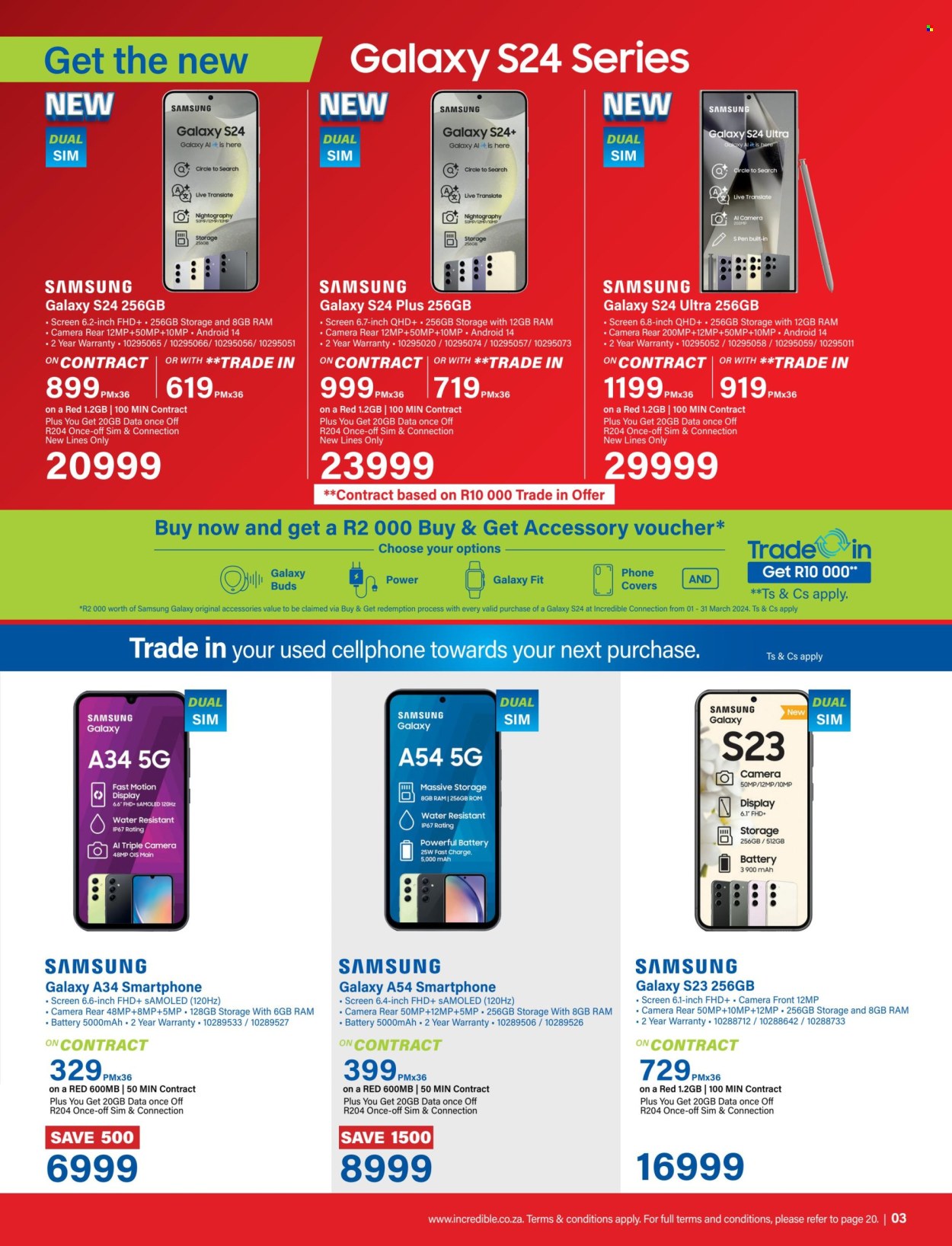 Incredible Connection specials - 07/03/2024 - 01/04/2024. Page 3