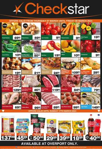 Checkstar catalogue  - 07/03/2024 - 08/03/2024.
