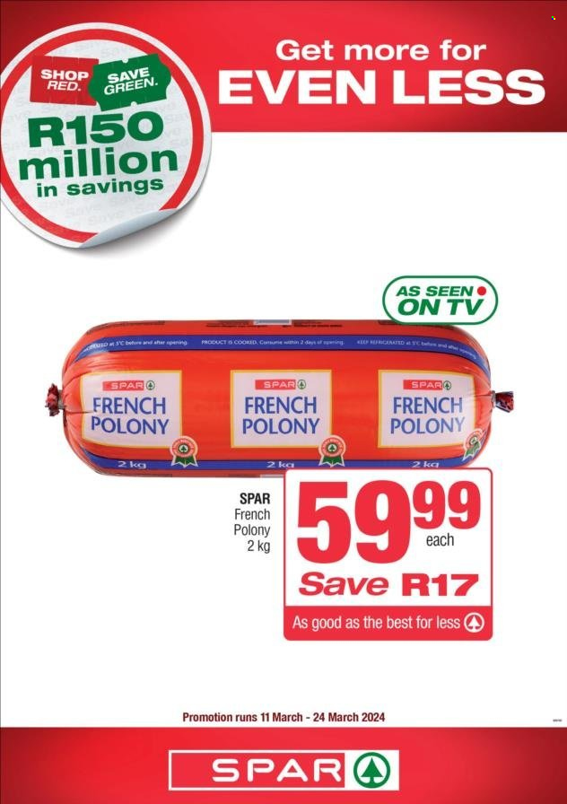 SPAR specials - 11/03/2024 - 24/03/2024. Page 9