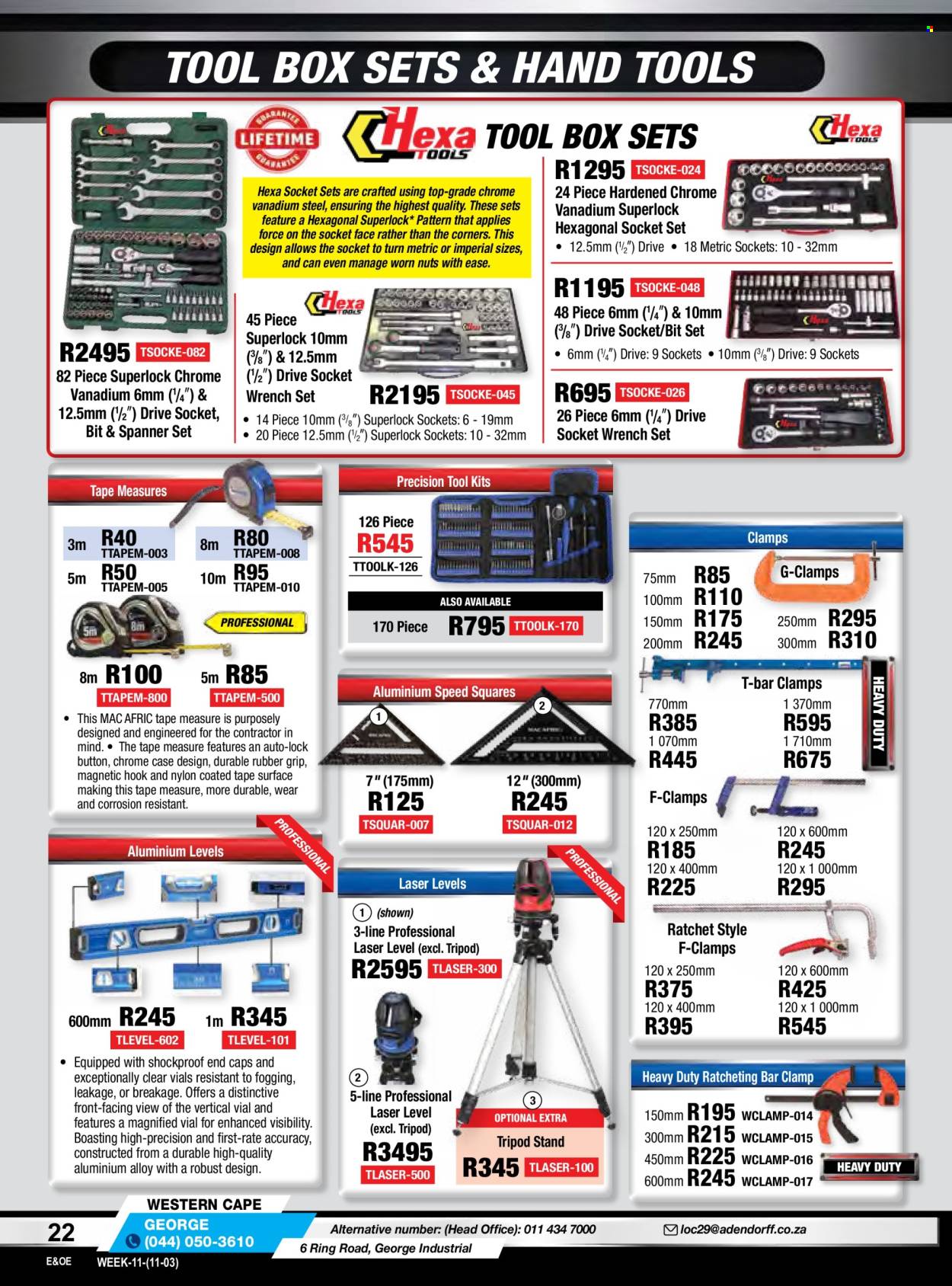 Adendorff Machinery Mart specials. Page 24