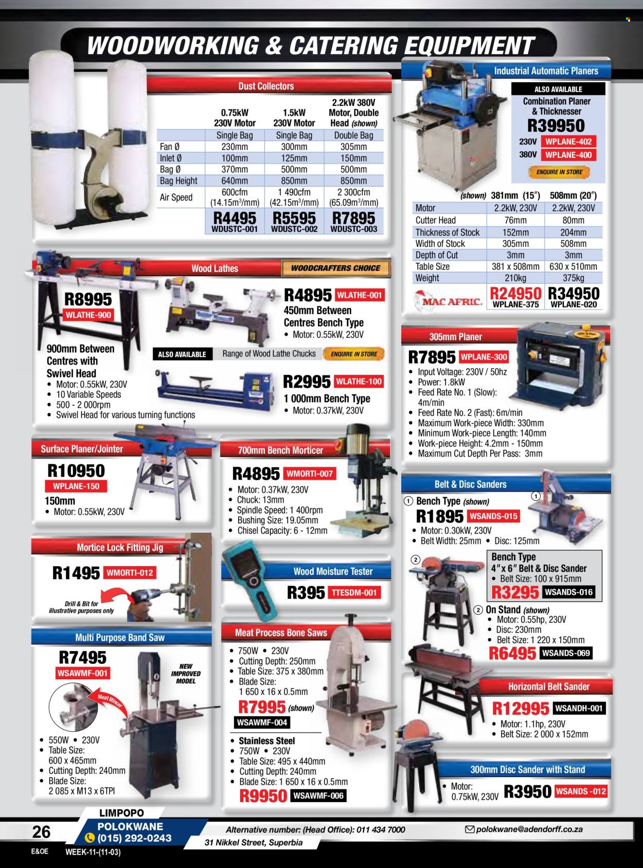 Adendorff Machinery Mart specials. Page 28