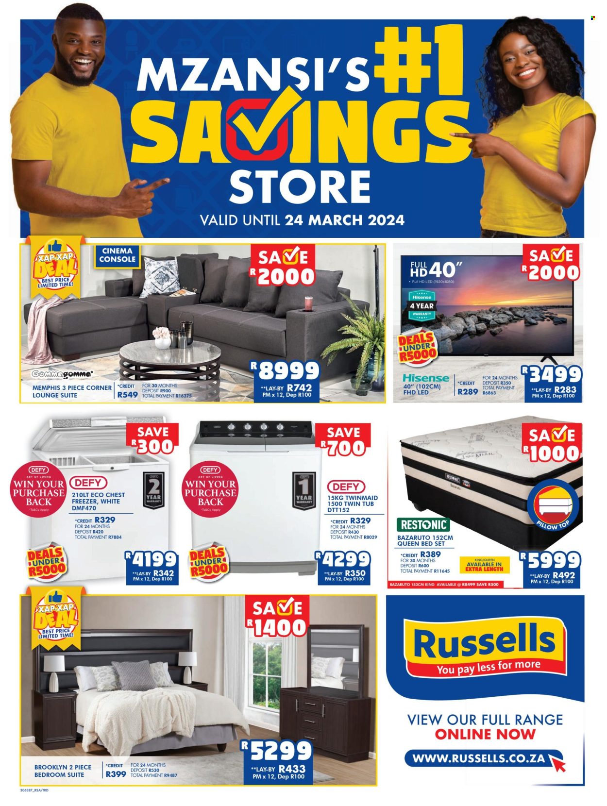Russells specials - 11/03/2024 - 24/03/2024. Page 1