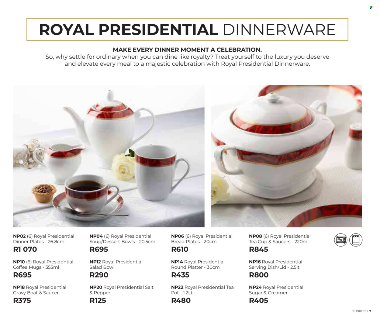 Table Charm Direct specials - 01/03/2024 - 30/06/2024. Page 7