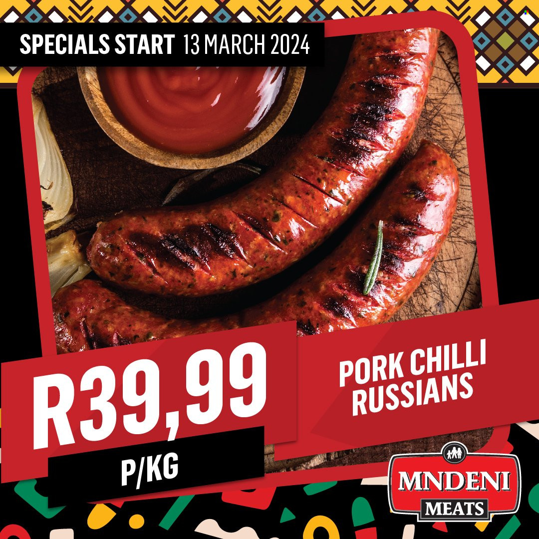 Mndeni Meats specials. Page 5