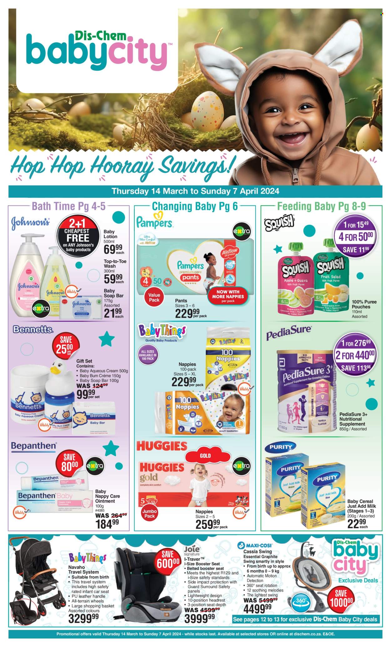 Baby City specials - 14/03/2024 - 07/04/2024. Page 1