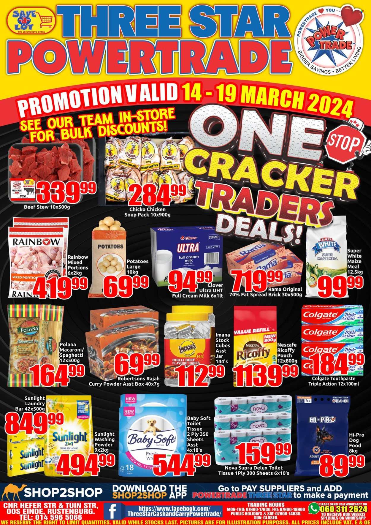 Three Star Cash and Carry specials - 14/03/2024 - 19/03/2024. Page 1