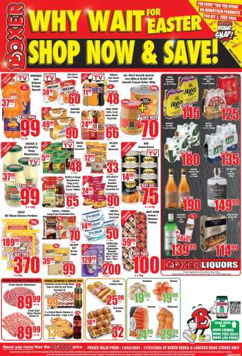 Boxer catalogue  - 14/03/2024 - 17/03/2024.
