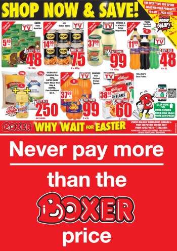 Boxer catalogue  - 14/03/2024 - 17/03/2024.