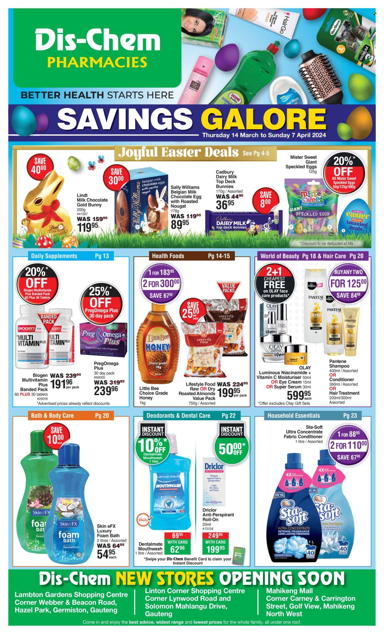 Dis-Chem specials - 14/03/2024 - 07/04/2024. Page 1