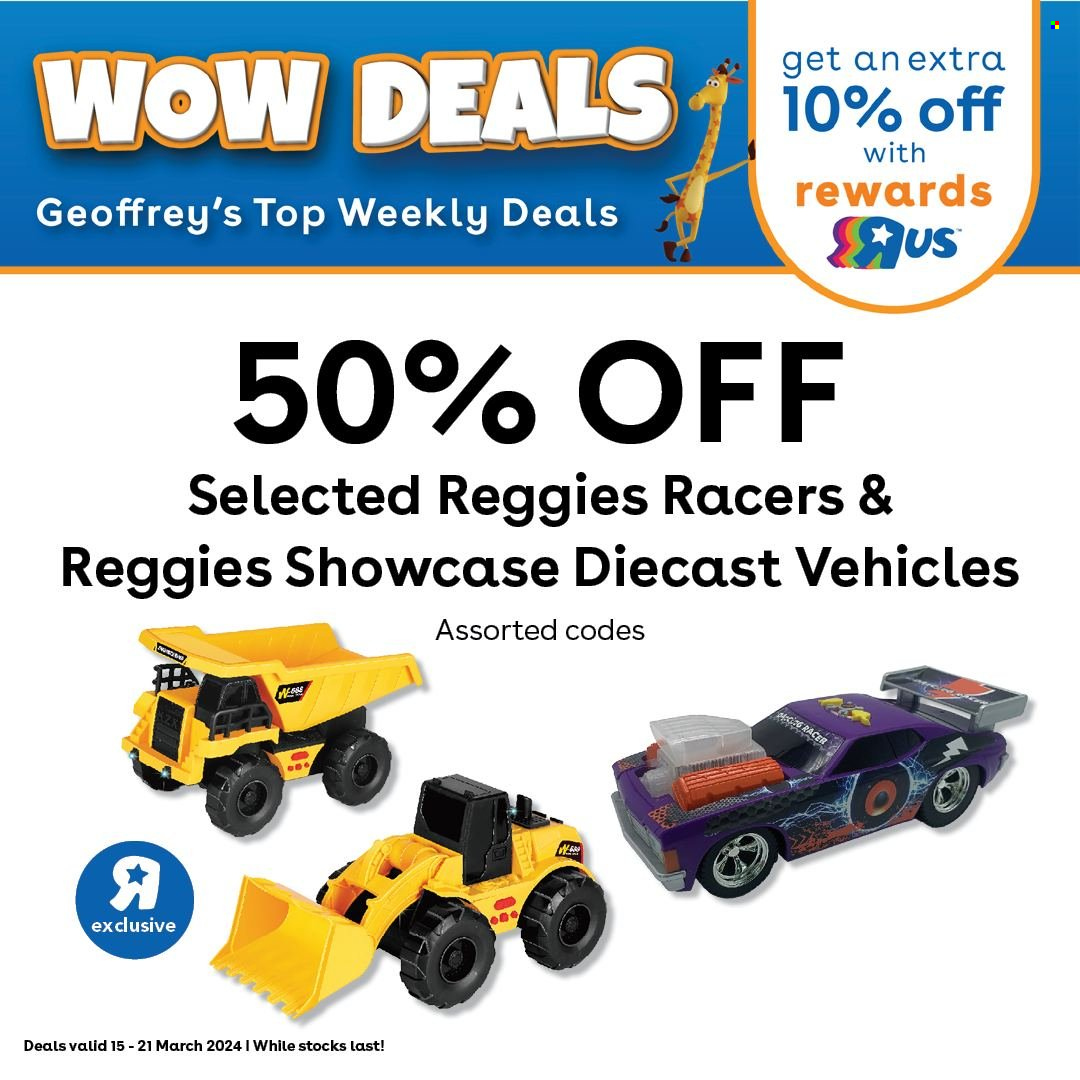 Toys R Us specials - 15/03/2024 - 21/03/2024. Page 1