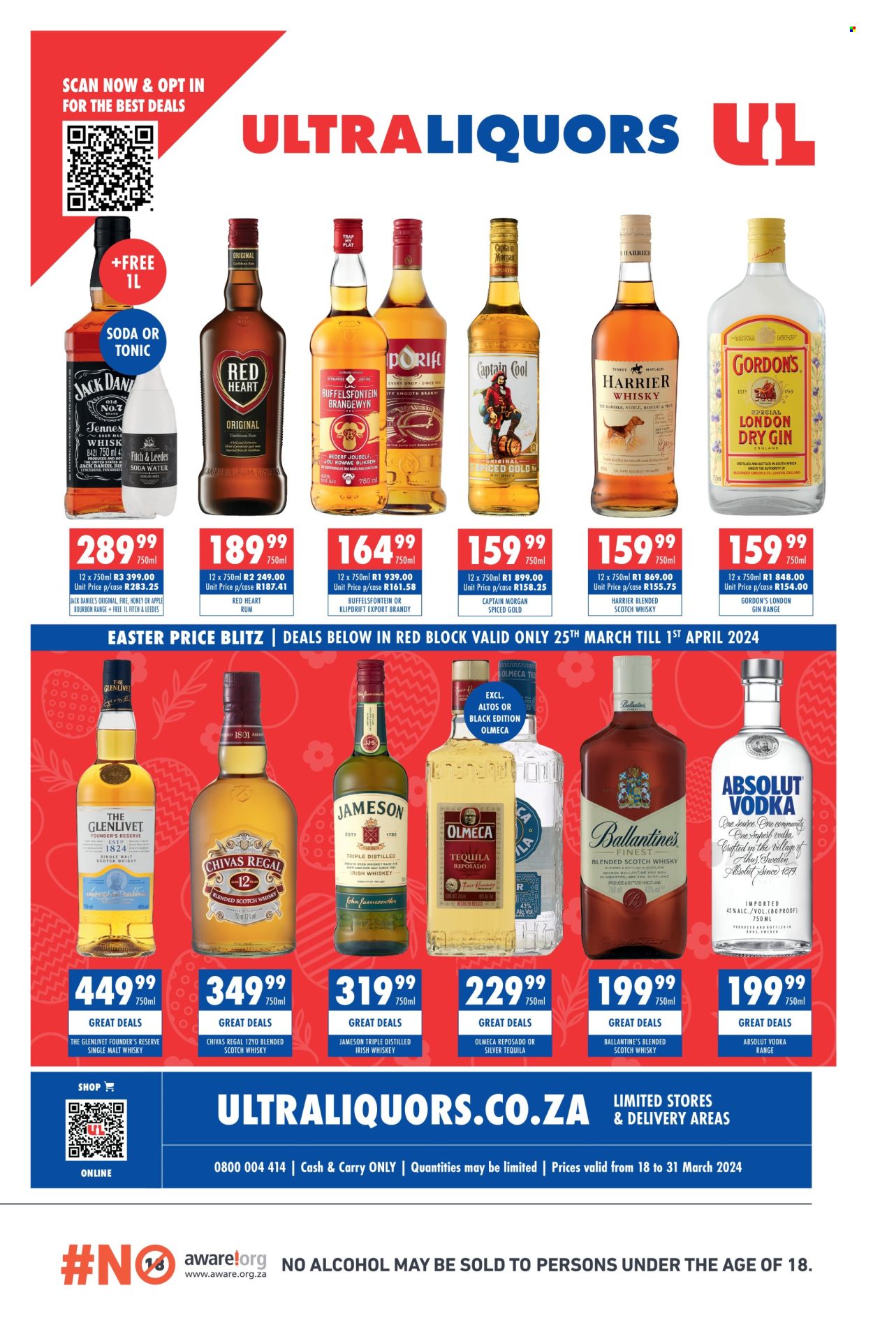 Ultra Liquors specials - 18/03/2024 - 31/03/2024. Page 1