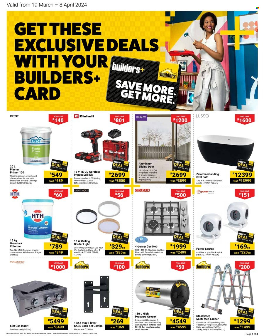 Builders specials - 19/03/2024 - 08/04/2024. Page 1