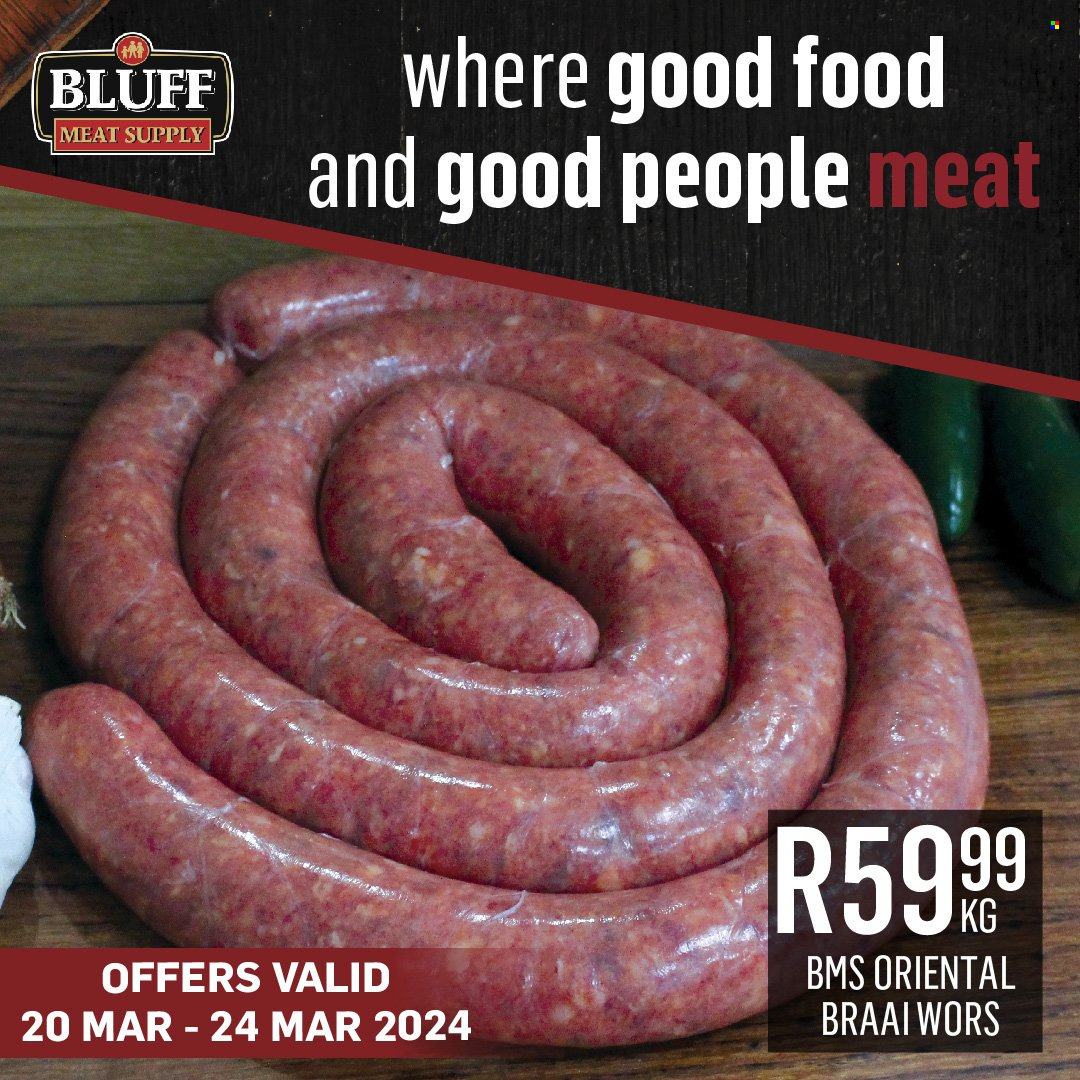 Bluff Meat Supply specials - 20/03/2024 - 24/03/2024. Page 4