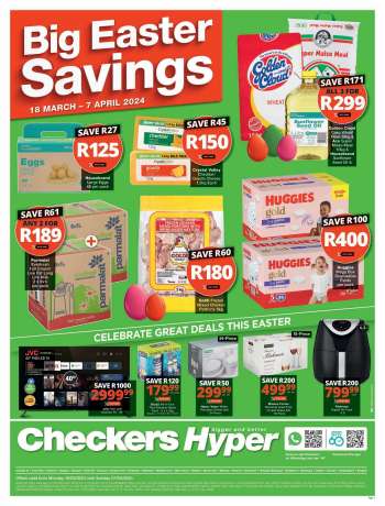 Checkers catalogue  - 18/03/2024 - 07/04/2024.