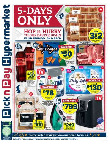 Pick n Pay Hypermarket catalogue  - 20/03/2024 - 24/03/2024.