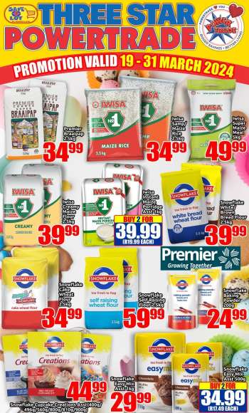 Three Star Cash and Carry catalogue  - 19/03/2024 - 31/03/2024.