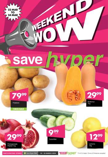 Save hyper catalogue  - 22/03/2024 - 24/03/2024.