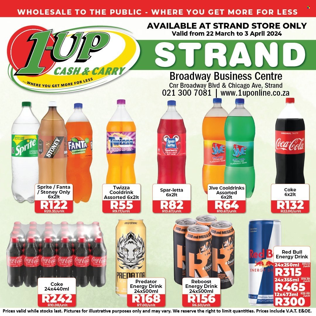 1UP Cash & Carry specials - 22/03/2024 - 03/04/2024. Page 1