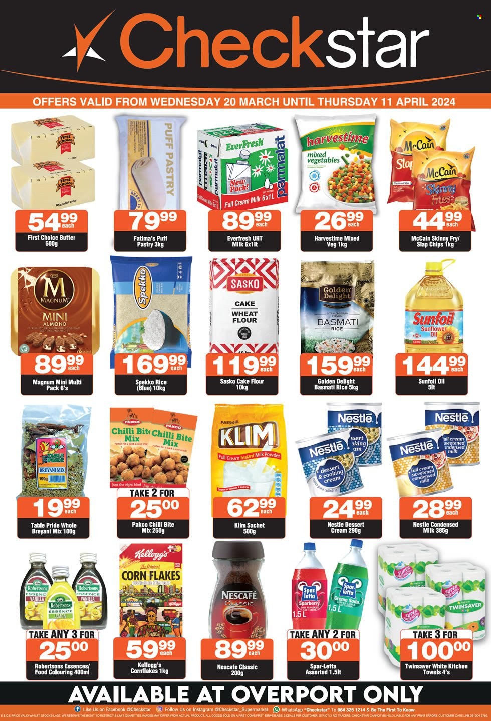 Checkstar specials - 20/03/2024 - 11/04/2024. Page 1