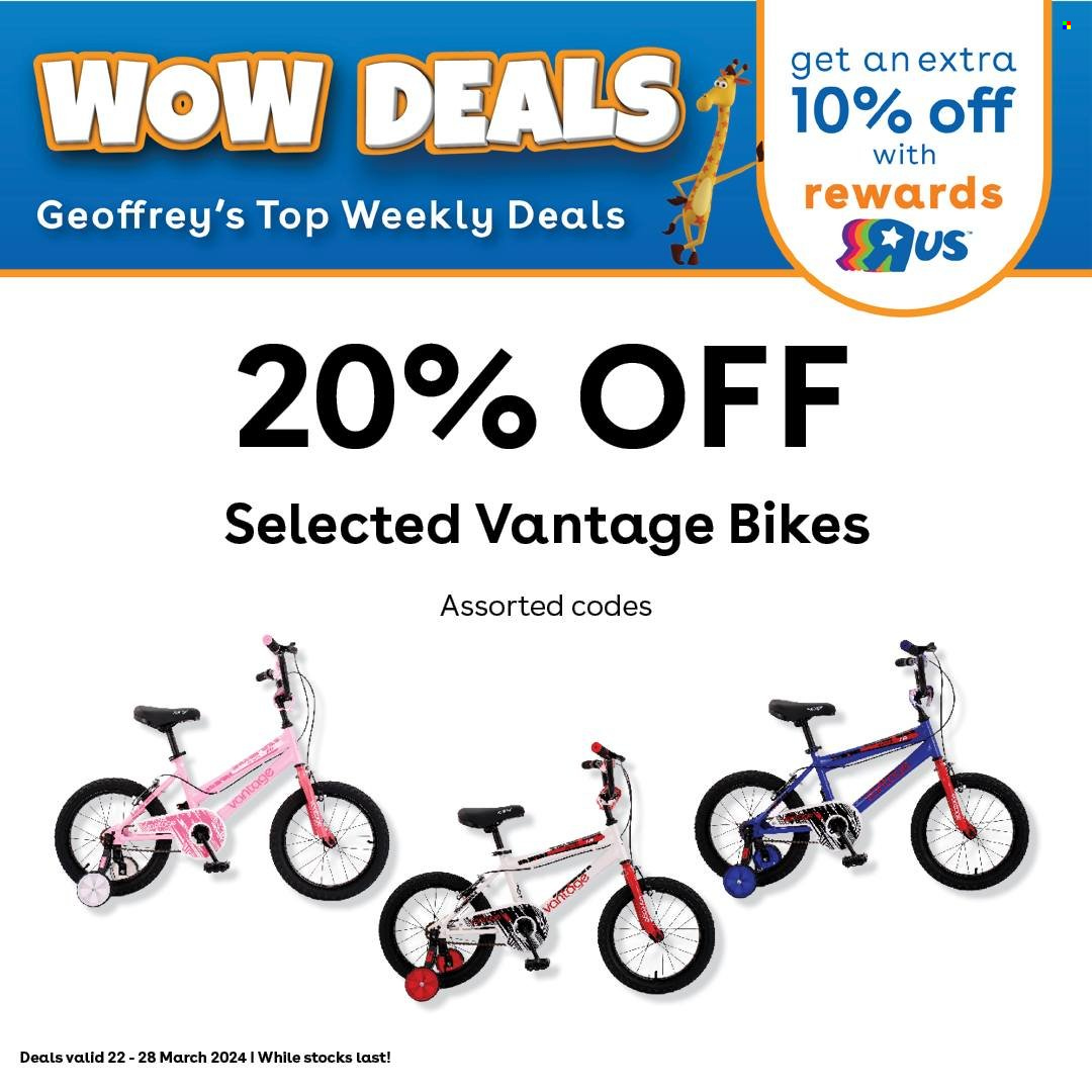 Toys R Us specials - 22/03/2024 - 28/03/2024. Page 1