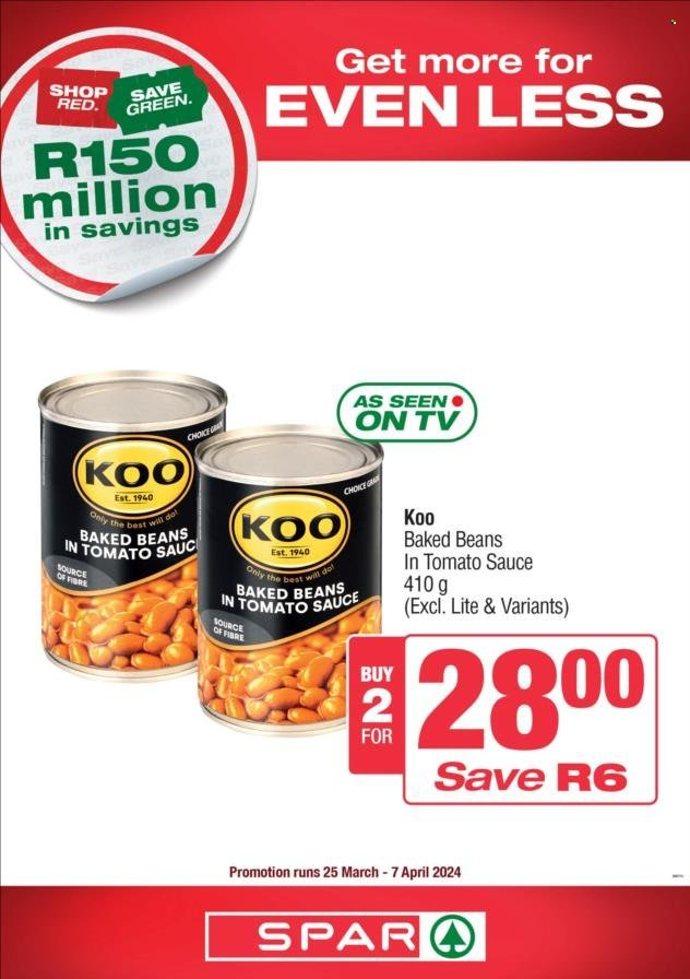 SPAR specials - 25/03/2024 - 07/04/2024. Page 16