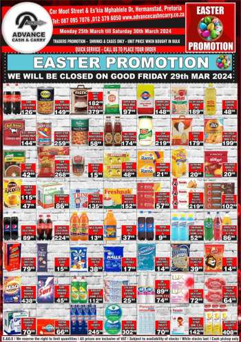 Advance Cash & Carry catalogue  - 25/03/2024 - 30/03/2024.