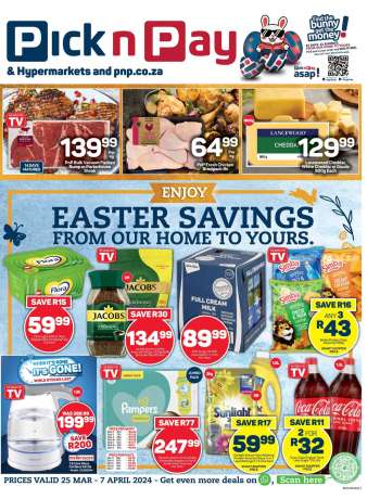 Pick n Pay catalogue  - 25/03/2024 - 07/04/2024.