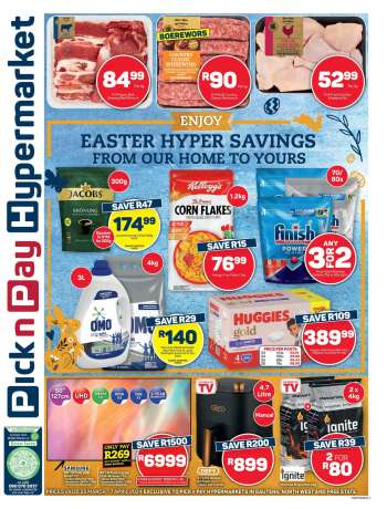 Pick n Pay Hypermarket catalogue  - 25/03/2024 - 07/04/2024.