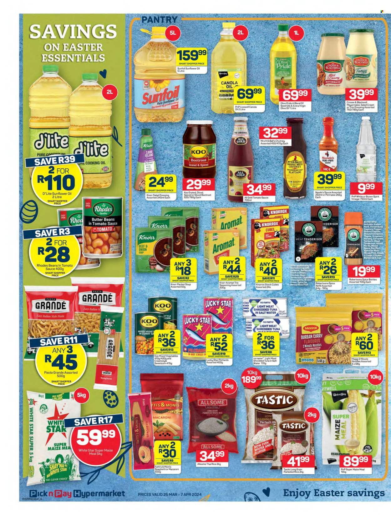 Pick n Pay Hypermarket specials - 25/03/2024 - 07/04/2024. Page 6