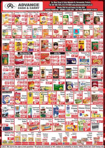 Advance Cash & Carry catalogue  - 25/02/2024 - 31/03/2024.