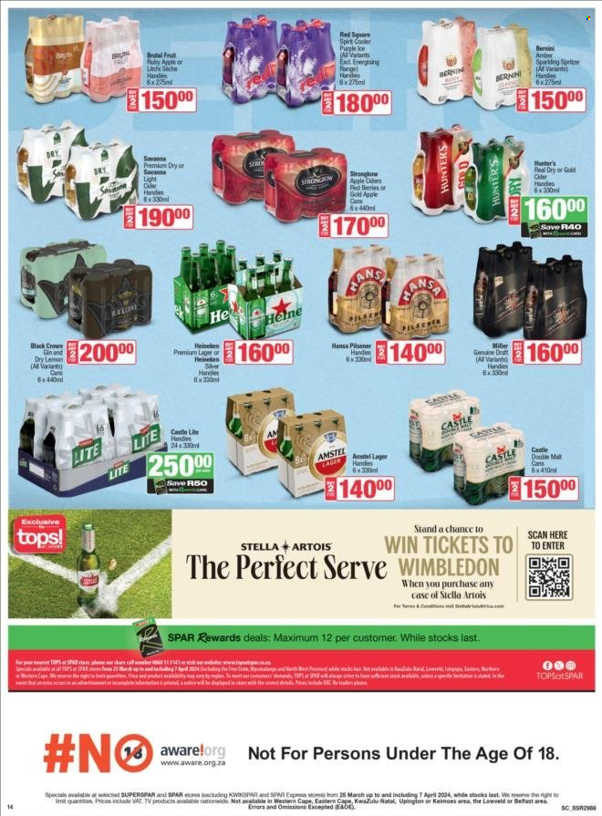 TOPS at SPAR specials - 25/03/2024 - 07/04/2024. Page 4