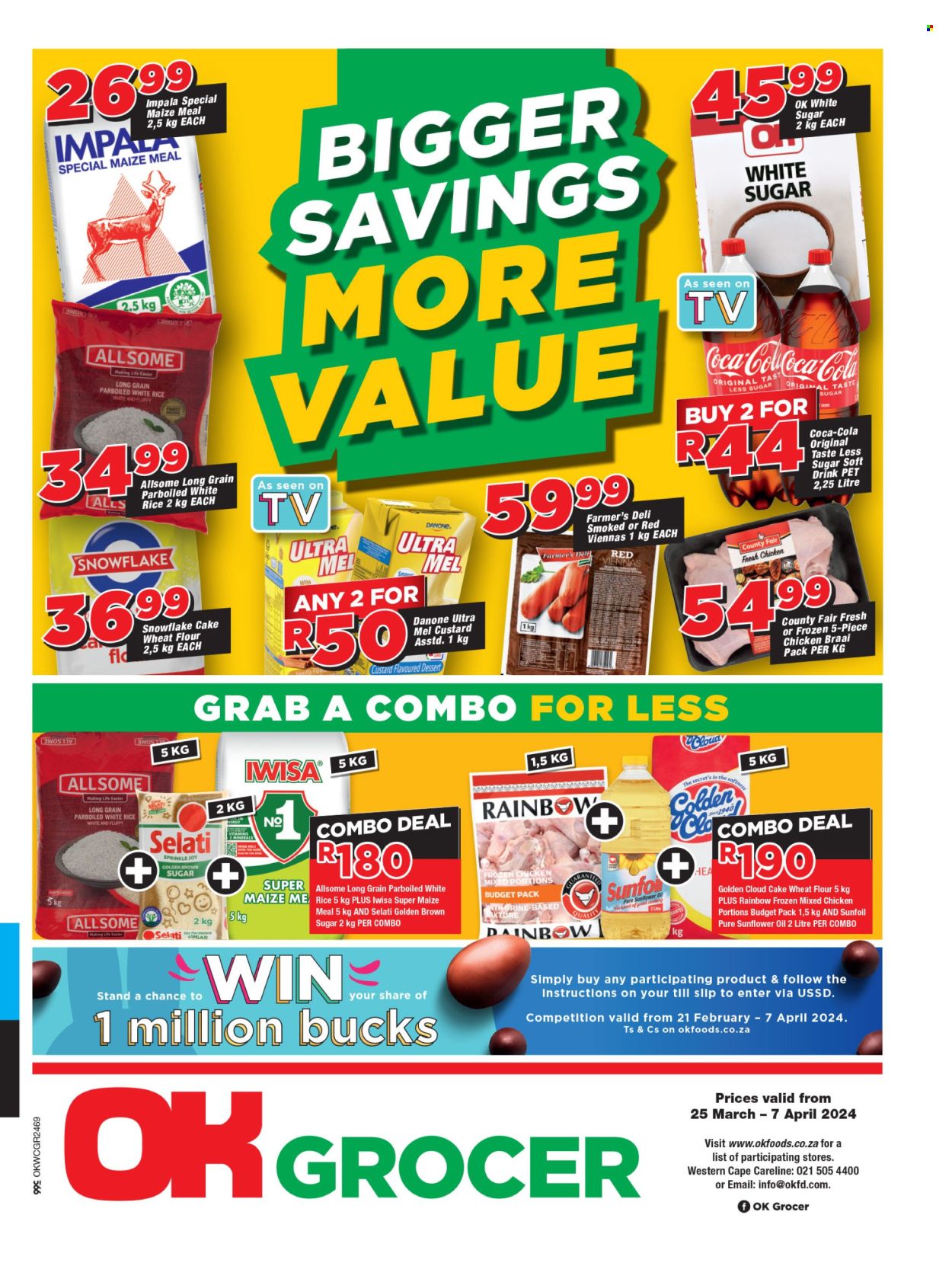 OK Foods specials - 25/03/2024 - 07/04/2024. Page 1