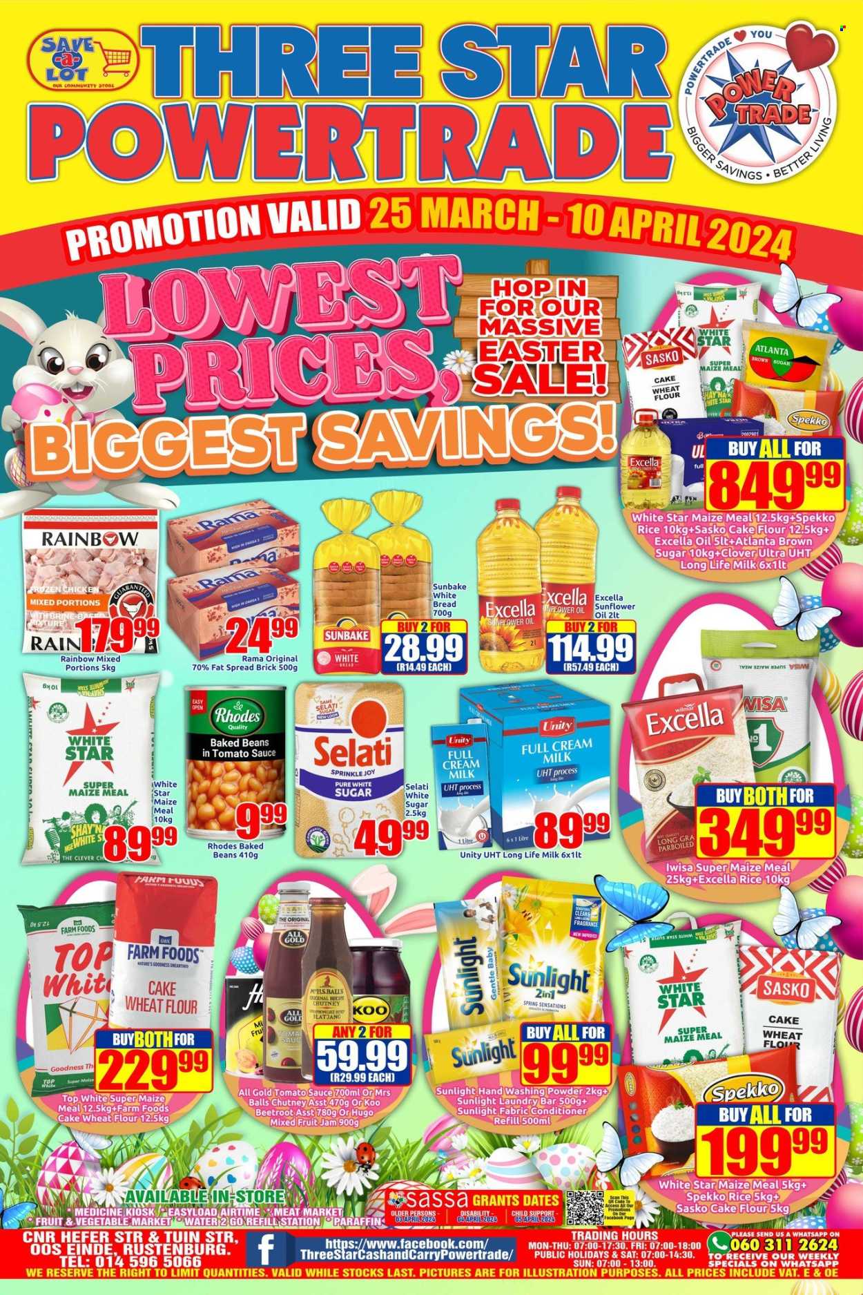 Three Star Cash and Carry specials - 25/03/2024 - 10/04/2024. Page 1