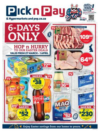 Pick n Pay catalogue  - 27/03/2024 - 01/04/2024.